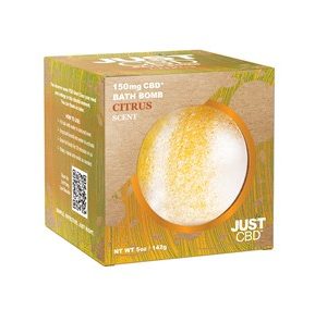 Citrus Scent CBD Bath Bomb