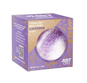 Lavender Scent CBD Bath Bomb