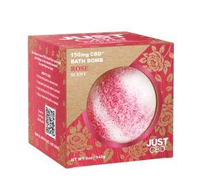 Rose Scent CBD Bath Bomb