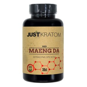 Kratom Capsules: Red Maeng 30ct