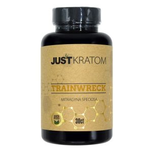 Kratom Capsules: Trainwreck 30ct