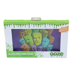 Glass Rolling Tray Mood Swing Small